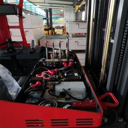 Electric Forklift Reach Truck with Double Scissors